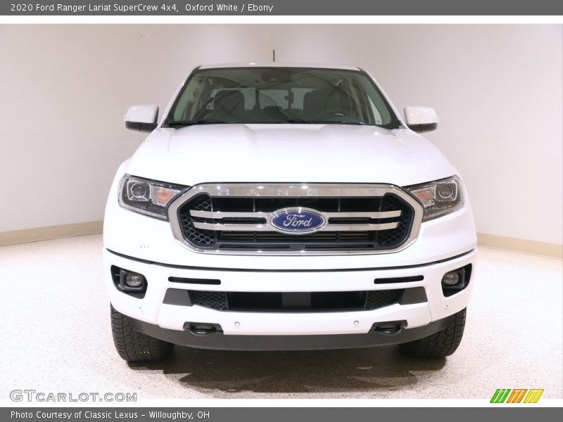 Oxford White / Ebony 2020 Ford Ranger Lariat SuperCrew 4x4