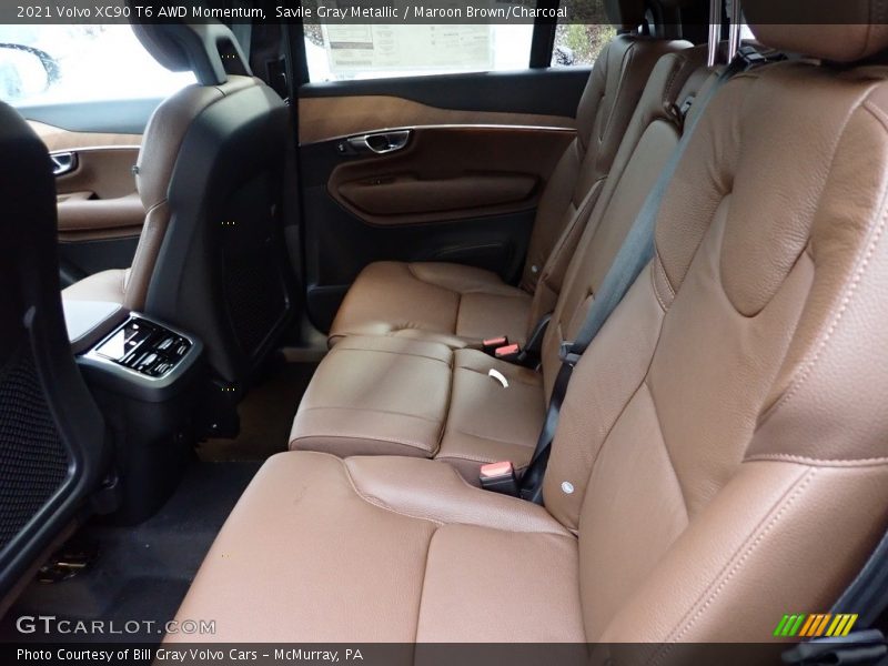 Rear Seat of 2021 XC90 T6 AWD Momentum