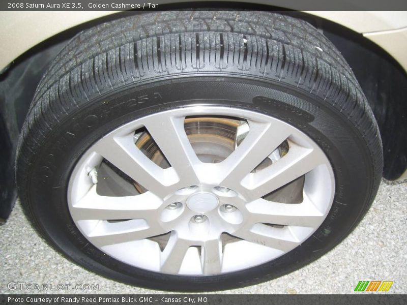 Golden Cashmere / Tan 2008 Saturn Aura XE 3.5