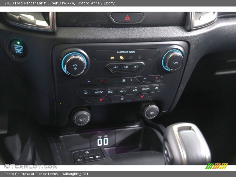 Oxford White / Ebony 2020 Ford Ranger Lariat SuperCrew 4x4