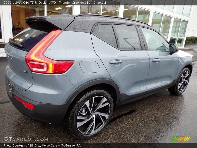  2021 XC40 T5 R-Design AWD Thunder Grey Metallic