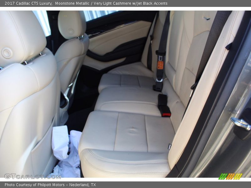 Moonstone Metallic / Very Light Cashmere w/Jet Black Accents 2017 Cadillac CTS Luxury
