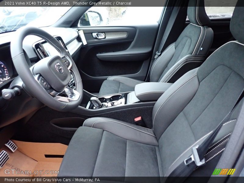 Front Seat of 2021 XC40 T5 R-Design AWD