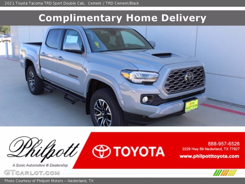 Cement / TRD Cement/Black 2021 Toyota Tacoma TRD Sport Double Cab