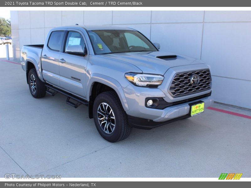 Front 3/4 View of 2021 Tacoma TRD Sport Double Cab
