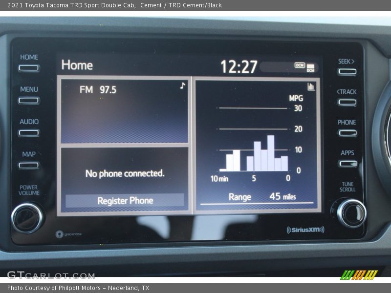 Controls of 2021 Tacoma TRD Sport Double Cab