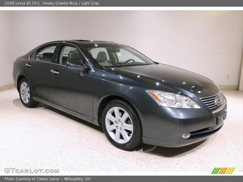 Smoky Granite Mica / Light Gray 2008 Lexus ES 350