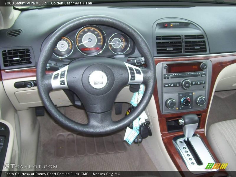 Golden Cashmere / Tan 2008 Saturn Aura XE 3.5