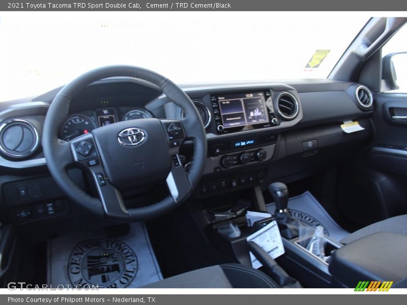 Dashboard of 2021 Tacoma TRD Sport Double Cab