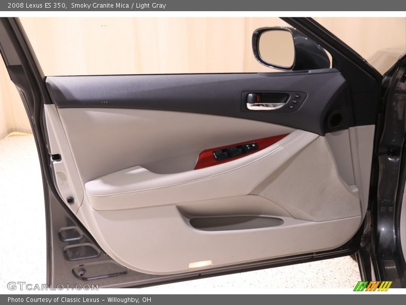 Smoky Granite Mica / Light Gray 2008 Lexus ES 350