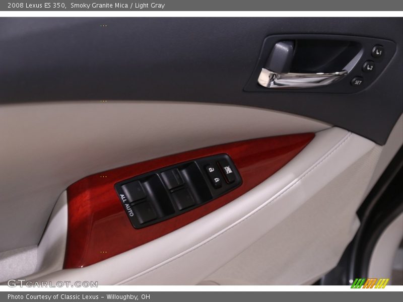 Smoky Granite Mica / Light Gray 2008 Lexus ES 350