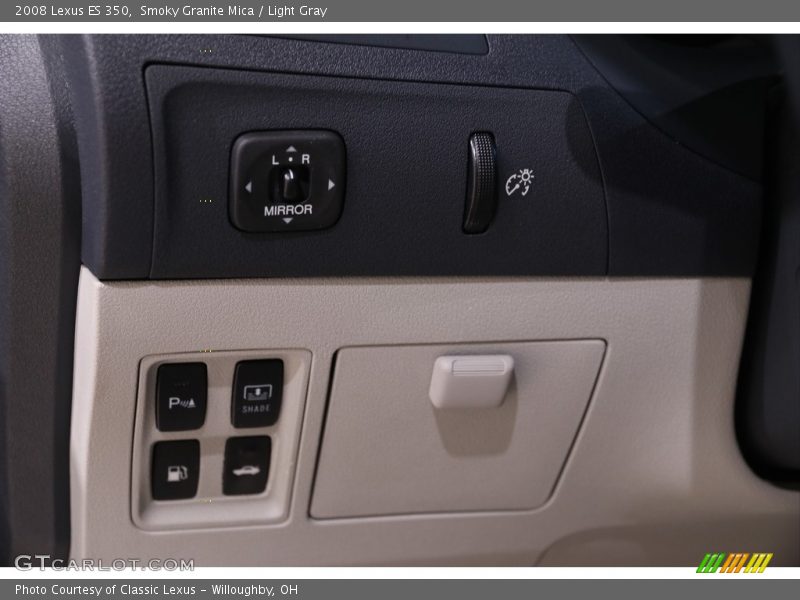 Smoky Granite Mica / Light Gray 2008 Lexus ES 350