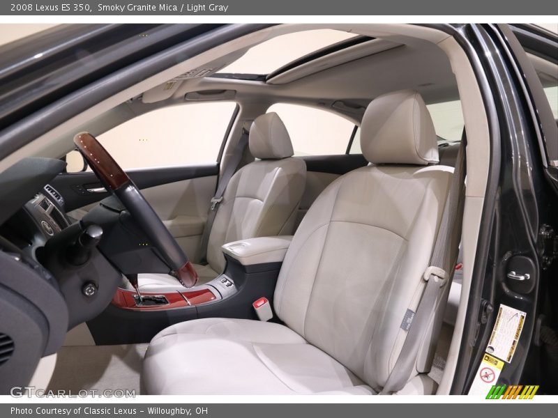 Smoky Granite Mica / Light Gray 2008 Lexus ES 350