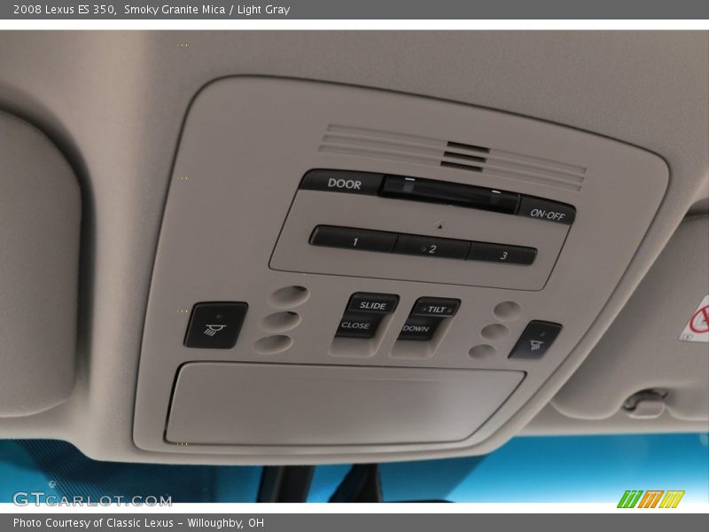 Smoky Granite Mica / Light Gray 2008 Lexus ES 350