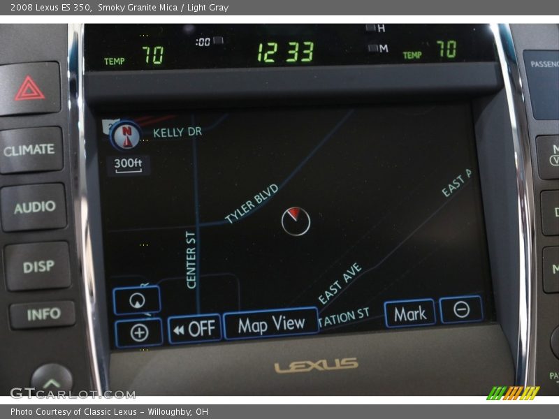 Smoky Granite Mica / Light Gray 2008 Lexus ES 350