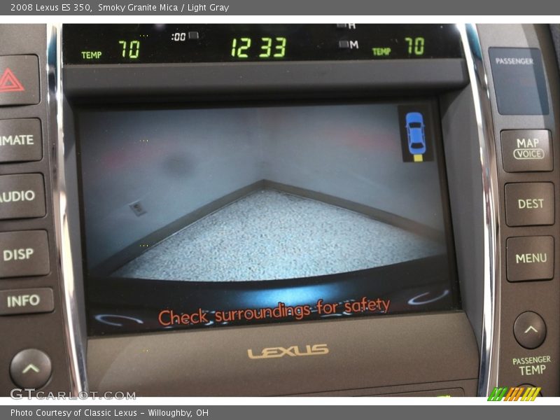 Smoky Granite Mica / Light Gray 2008 Lexus ES 350