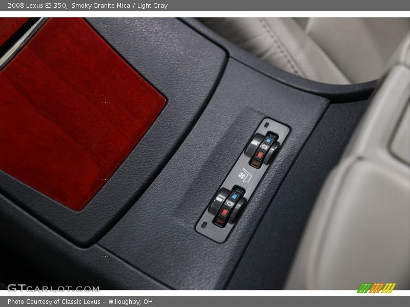 Smoky Granite Mica / Light Gray 2008 Lexus ES 350