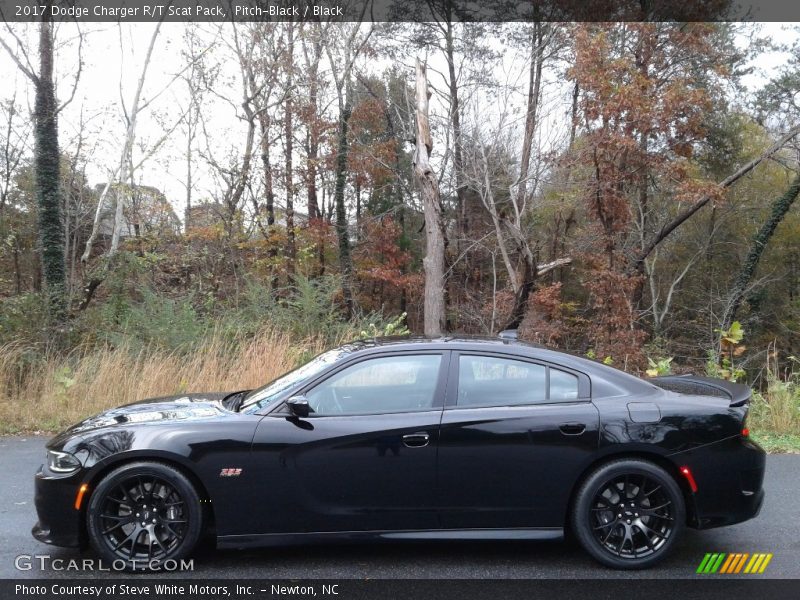 Pitch-Black / Black 2017 Dodge Charger R/T Scat Pack