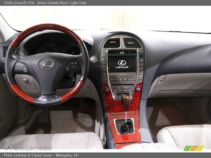 Smoky Granite Mica / Light Gray 2008 Lexus ES 350