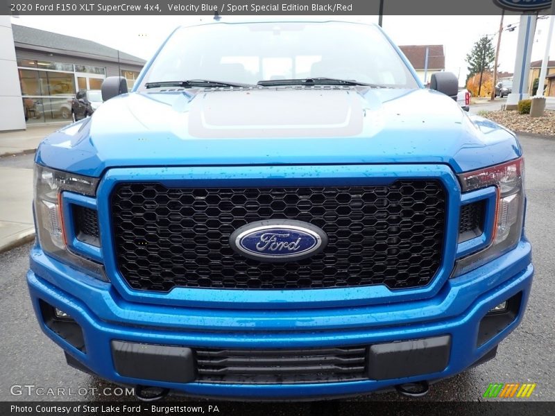 Velocity Blue / Sport Special Edition Black/Red 2020 Ford F150 XLT SuperCrew 4x4