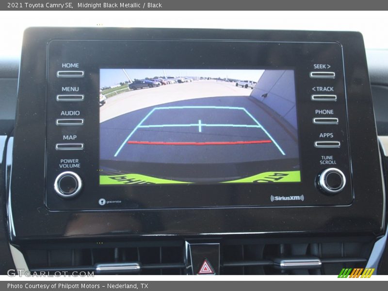 Midnight Black Metallic / Black 2021 Toyota Camry SE