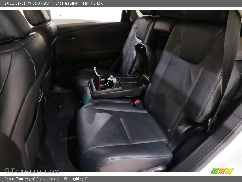 Tungsten Silver Pearl / Black 2011 Lexus RX 350 AWD