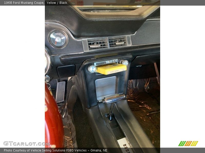 Yellow / Black 1968 Ford Mustang Coupe
