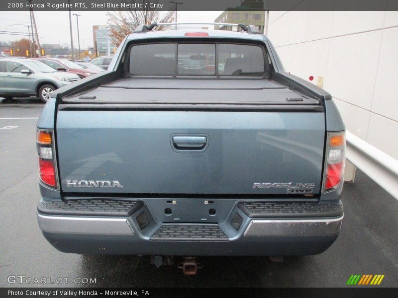 Steel Blue Metallic / Gray 2006 Honda Ridgeline RTS