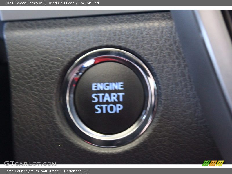 Wind Chill Pearl / Cockpit Red 2021 Toyota Camry XSE