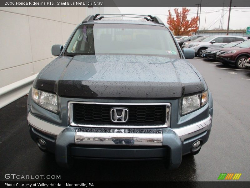 Steel Blue Metallic / Gray 2006 Honda Ridgeline RTS