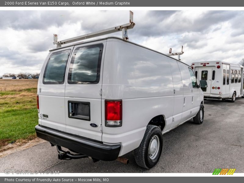 Oxford White / Medium Graphite 2000 Ford E Series Van E150 Cargo