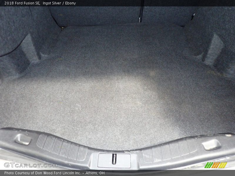 Ingot Silver / Ebony 2018 Ford Fusion SE