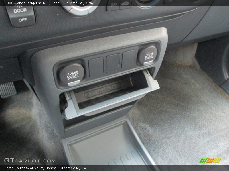 Steel Blue Metallic / Gray 2006 Honda Ridgeline RTS