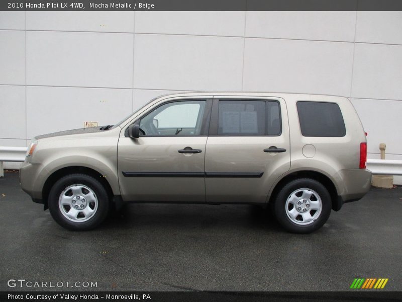 Mocha Metallic / Beige 2010 Honda Pilot LX 4WD