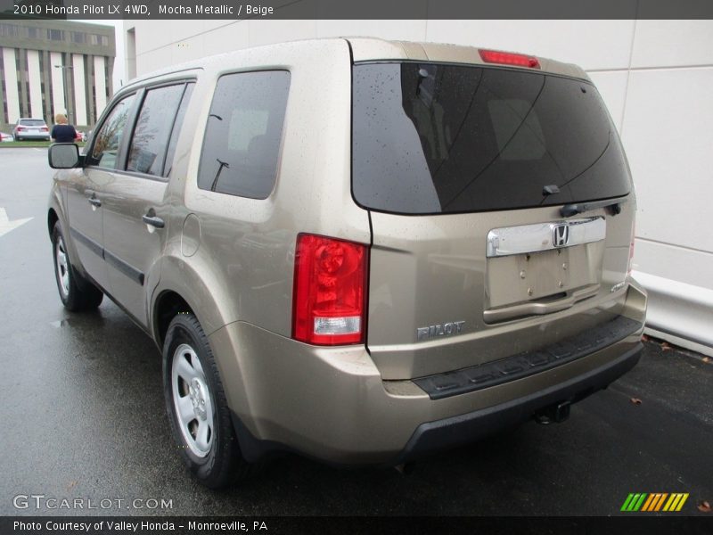 Mocha Metallic / Beige 2010 Honda Pilot LX 4WD