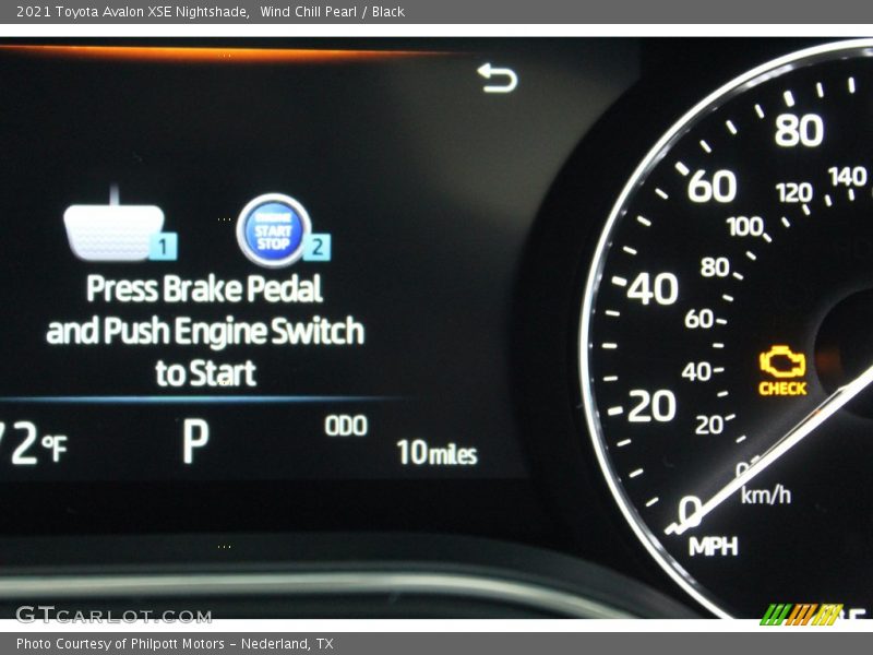 Wind Chill Pearl / Black 2021 Toyota Avalon XSE Nightshade