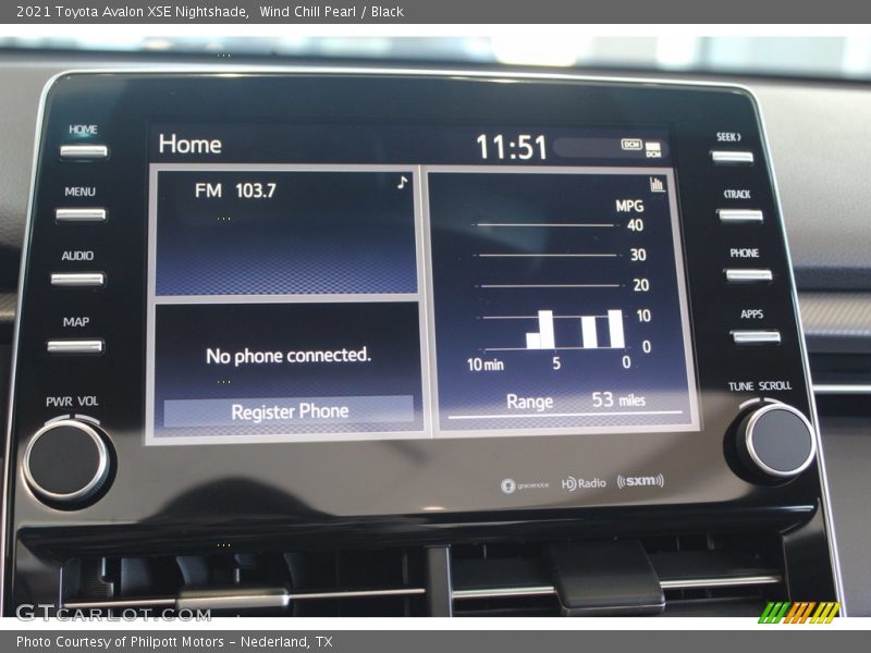 Wind Chill Pearl / Black 2021 Toyota Avalon XSE Nightshade