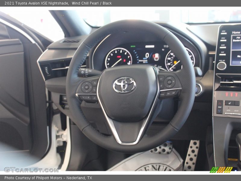 Wind Chill Pearl / Black 2021 Toyota Avalon XSE Nightshade