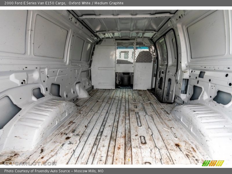 Oxford White / Medium Graphite 2000 Ford E Series Van E150 Cargo