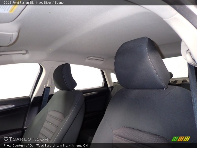 Ingot Silver / Ebony 2018 Ford Fusion SE