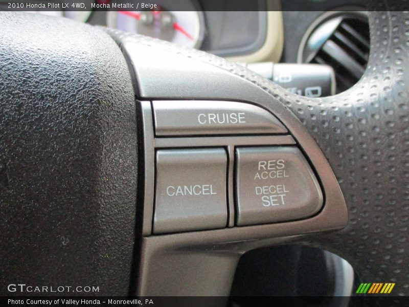 Mocha Metallic / Beige 2010 Honda Pilot LX 4WD