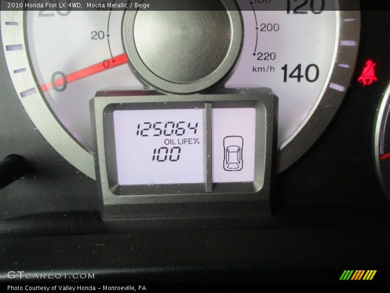 Mocha Metallic / Beige 2010 Honda Pilot LX 4WD