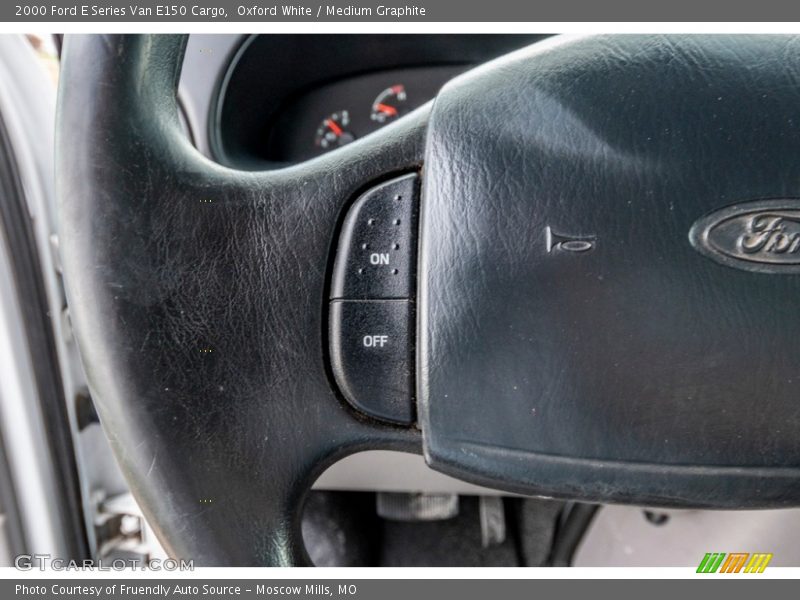Oxford White / Medium Graphite 2000 Ford E Series Van E150 Cargo