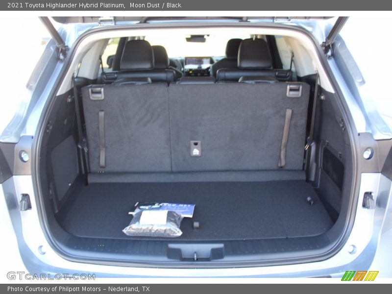 Moon Dust / Black 2021 Toyota Highlander Hybrid Platinum