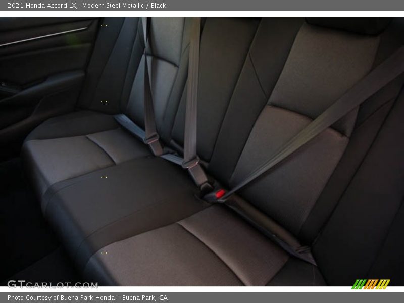 Modern Steel Metallic / Black 2021 Honda Accord LX