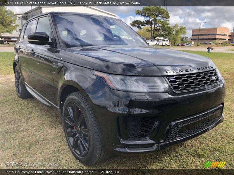Santorini Black Metallic / Ivory/Ebony 2021 Land Rover Range Rover Sport HST