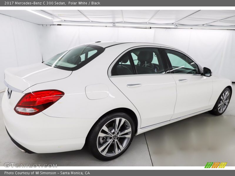 Polar White / Black 2017 Mercedes-Benz C 300 Sedan