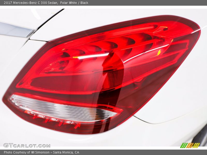 Polar White / Black 2017 Mercedes-Benz C 300 Sedan
