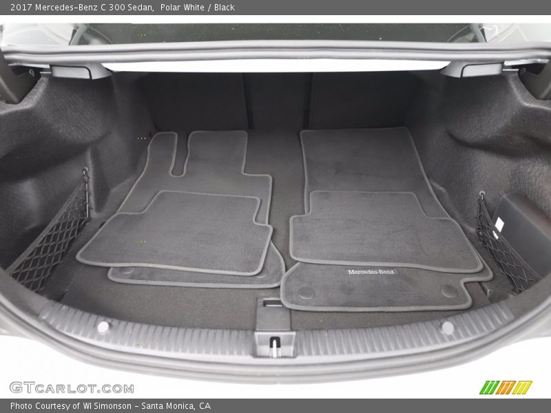Polar White / Black 2017 Mercedes-Benz C 300 Sedan