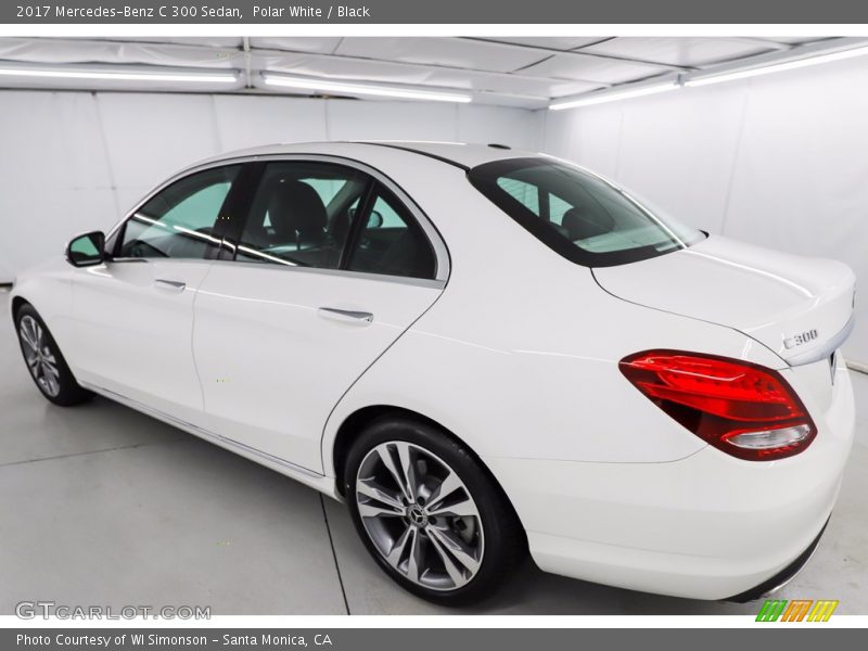Polar White / Black 2017 Mercedes-Benz C 300 Sedan